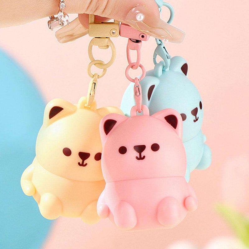 Cute Little Bear Lip Balm For Children, Anti-dry Anti-crack Moisturizing Lip Gloss, Natural Ingredients Lipsticks Lip Care Products, Hydrating & Protecting Fun Tasty Flavors - Image 3
